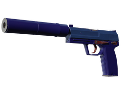 USP-S | Royalblau (Minimale Gebrauchsspuren) mit 3x Sticker | Counter Logic Gaming | Köln 2016