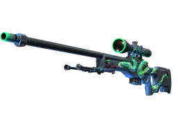 AWP | Atheris (Minimal Wear) with 1x Sticker | Wingsuit (Holo)